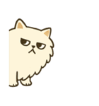 画面で遊んでいる猫（個別スタンプ：21）