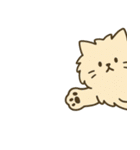 画面で遊んでいる猫（個別スタンプ：31）