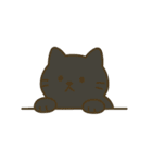 画面で遊んでいる猫（個別スタンプ：35）