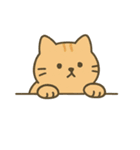 画面で遊んでいる猫（個別スタンプ：36）