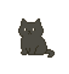 画面で遊んでいる猫（個別スタンプ：38）