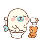 アザラシのらーしー（個別スタンプ：24）
