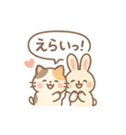 どんな背景にも映える！シール風スタンプ❤（個別スタンプ：25）