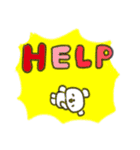 たのしそう（派手だけどネガティブ）（個別スタンプ：24）