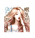 頑張るオトナ女子の日常‎③スイーツ♡（個別スタンプ：7）