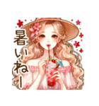 頑張るオトナ女子の日常‎③スイーツ♡（個別スタンプ：17）