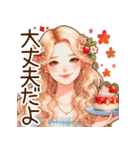 頑張るオトナ女子の日常‎③スイーツ♡（個別スタンプ：34）