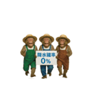 面白おサルさんの吹き出しスタンプ（個別スタンプ：26）
