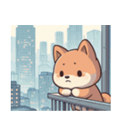 柴犬ベビーの株探検記 (にほんご) Ver6（個別スタンプ：40）