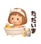 【3D】ずっと使える感情編★ぶちゃこの日常（個別スタンプ：7）