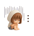 【3D】ずっと使える感情編★ぶちゃこの日常（個別スタンプ：36）