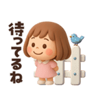 【3D】ずっと使える感情編★ぶちゃこの日常（個別スタンプ：40）