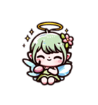 かわいい天使ちゃんのスタンプ（個別スタンプ：1）