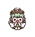 かわいい天使ちゃんのスタンプ（個別スタンプ：7）