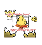 ひよサロくん19(アメリカン)（個別スタンプ：11）