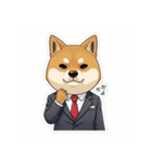 ビジネス柴犬シュウイチ第4弾スタンプ（個別スタンプ：4）