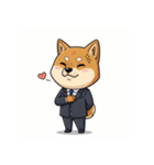 ビジネス柴犬シュウイチ第4弾スタンプ（個別スタンプ：8）