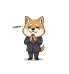 ビジネス柴犬シュウイチ第4弾スタンプ（個別スタンプ：16）
