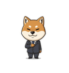 ビジネス柴犬シュウイチ第4弾スタンプ（個別スタンプ：17）