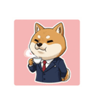 ビジネス柴犬シュウイチ第4弾スタンプ（個別スタンプ：23）