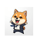 ビジネス柴犬シュウイチ第4弾スタンプ（個別スタンプ：24）