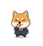 ビジネス柴犬シュウイチ第4弾スタンプ（個別スタンプ：25）
