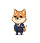 ビジネス柴犬シュウイチ第4弾スタンプ（個別スタンプ：32）
