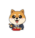 ビジネス柴犬シュウイチ第4弾スタンプ（個別スタンプ：34）