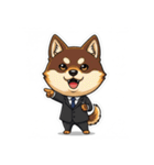 ビジネス柴犬シュウイチ第5弾スタンプ（個別スタンプ：2）