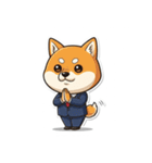 ビジネス柴犬シュウイチ第5弾スタンプ（個別スタンプ：5）