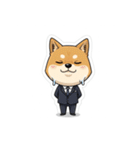 ビジネス柴犬シュウイチ第5弾スタンプ（個別スタンプ：8）