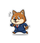 ビジネス柴犬シュウイチ第5弾スタンプ（個別スタンプ：9）