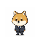 ビジネス柴犬シュウイチ第5弾スタンプ（個別スタンプ：10）