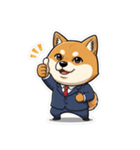 ビジネス柴犬シュウイチ第5弾スタンプ（個別スタンプ：13）