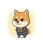 ビジネス柴犬シュウイチ第5弾スタンプ（個別スタンプ：15）