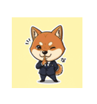 ビジネス柴犬シュウイチ第5弾スタンプ（個別スタンプ：25）