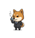 ビジネス柴犬シュウイチ第5弾スタンプ（個別スタンプ：30）