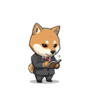 ビジネス柴犬シュウイチ第5弾スタンプ（個別スタンプ：33）