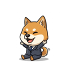 ビジネス柴犬シュウイチ第5弾スタンプ（個別スタンプ：36）