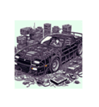 伝説のオープンカー（個別スタンプ：5）