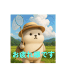 ジャンガリアンハムスターぷくちゃんの夏（個別スタンプ：3）