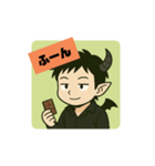 アクマな彼氏（個別スタンプ：16）