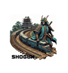 江戸機関城『将軍鉄道』発進‼️（個別スタンプ：3）