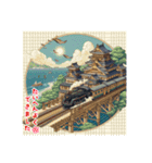 江戸機関城『将軍鉄道』発進‼️（個別スタンプ：6）