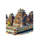 江戸機関城『将軍鉄道』発進‼️（個別スタンプ：13）
