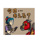 ドラゴン ライダー（個別スタンプ：15）