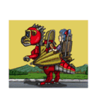 ドラゴン ライダー（個別スタンプ：16）