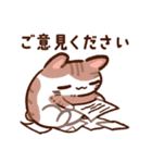 【ビジネス】ぷくネコたちのスタンプ2（個別スタンプ：9）