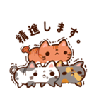 【ビジネス】ぷくネコたちのスタンプ2（個別スタンプ：19）