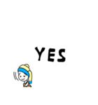 ターバン女子の日常会話（個別スタンプ：10）